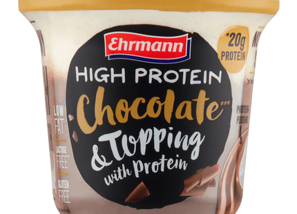 Ehrmann High Protein pudding topping choco