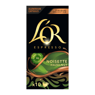 L'Or Flavours espresso caps hazelnut