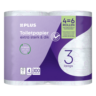 Toiletpapier 3-laags maxi