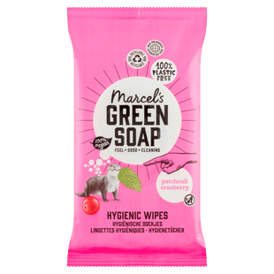 Marcel's Green Soap Schoonmaakdoekjes Patchouli