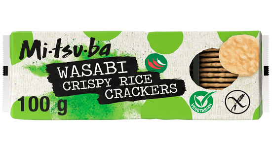 Mitsuba Wasabi crackers