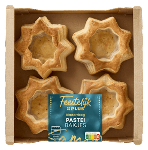 Feestelijk Bladerdeeg pasteibakje 4st