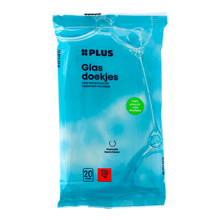 Glasdoekjes plasticvrij