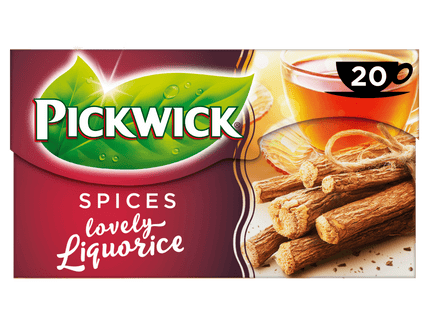 Pickwick Spices zoethout zwarte thee