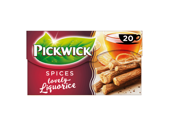 Pickwick Spices zoethout zwarte thee