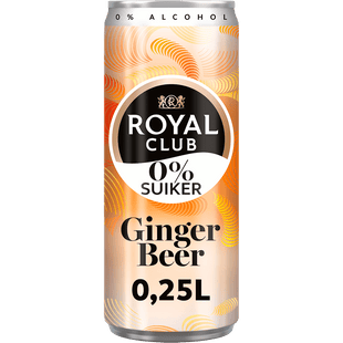 Royal Club Ginger beer 0% suiker