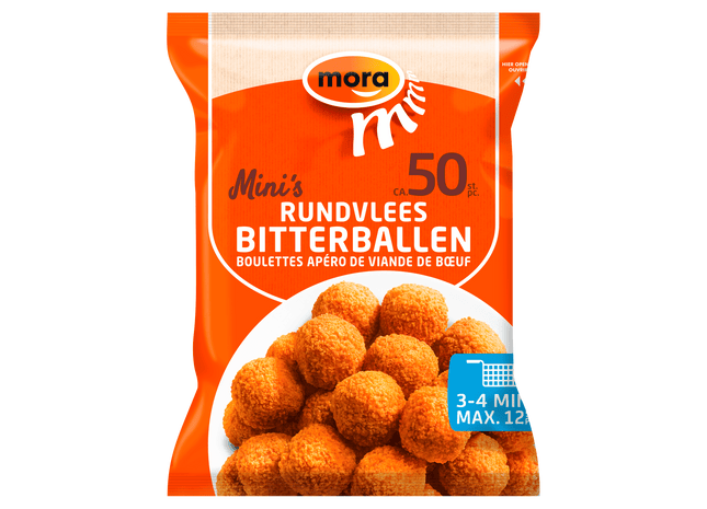 Mora Mini Bitterballen 50 Stück VDV