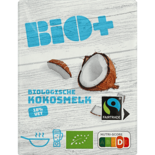 BIO+ Kokosmelk 18% vet