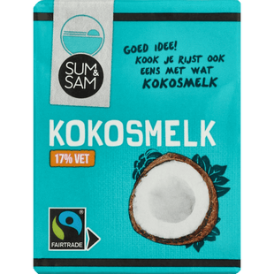 Sum en Sam Kokosmelk 17% vet