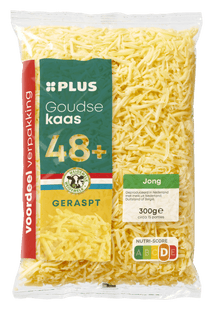 Geriebener Käse jung