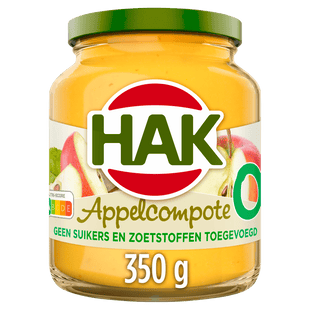 Hak Appelcompote 0% suiker toegevoegd