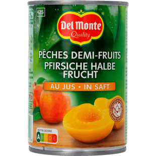 Del monte Halve Perziken op sap