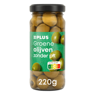 Grüne Oliven ohne Kerne