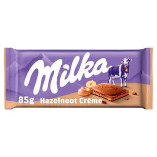 Milka Chocoladereep Hazelnoot Creme