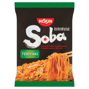 Nissin Soba noodles teriyaki