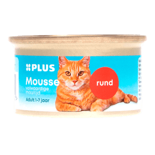 Katten mousse rund