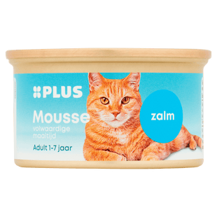 Katten mousse zalm