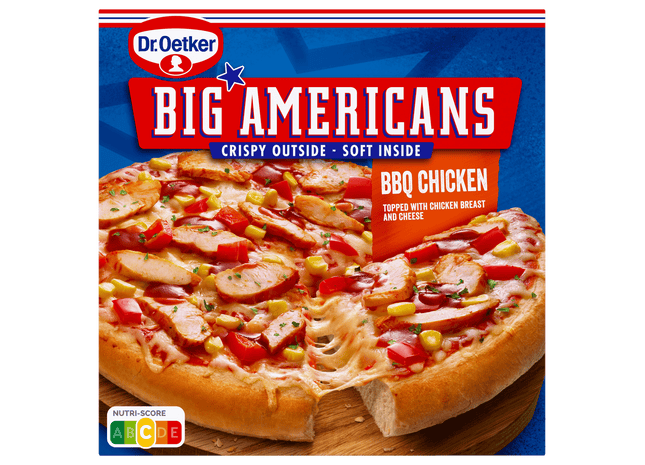 DR. Oetker Big Americans Pizza BBQ Chicken