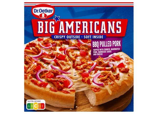 DR. Oetker Big Americans Pizza BBQ Pulled Pork