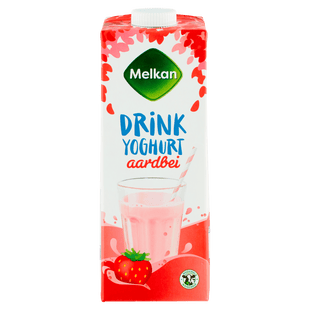 Melkan Drinkyoghurt aardbei