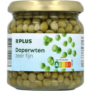 Doperwten zeer fijn