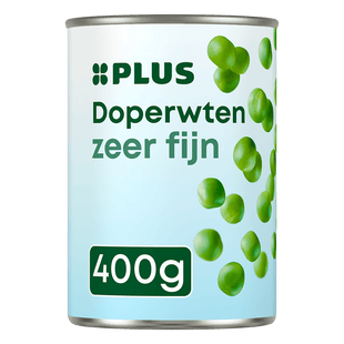 Doperwten zeer fijn