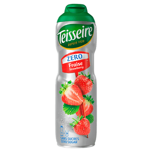 Teisseire Siroop aardbei zero