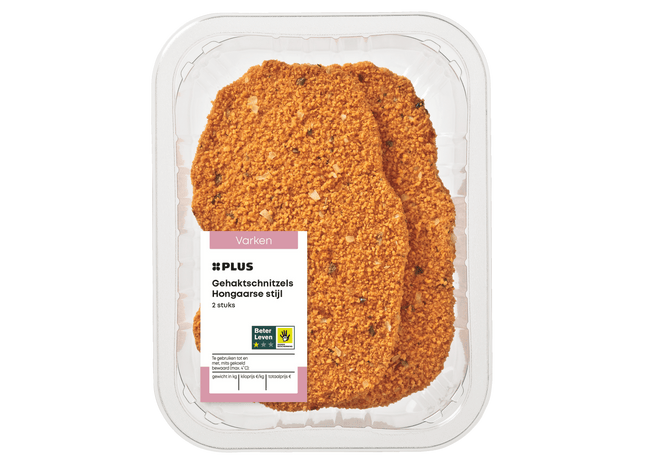 Gehaktschnitzels Hongaarse stijl 2st
