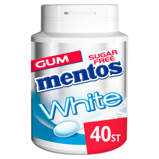 Mentos Gum White Sweet Mint