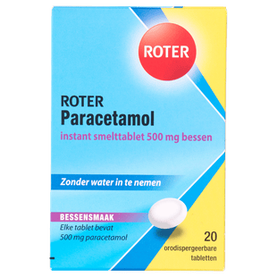 Roter Paracetamol 500mg smelt tabletten