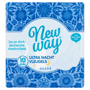 New Way Maandverband ultra nacht wing