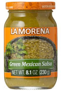 La Morena Green Mexican salsa