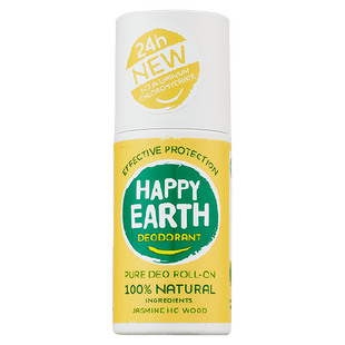 Happy Earth 100 % natürlicher Deo-Roller Jasmin