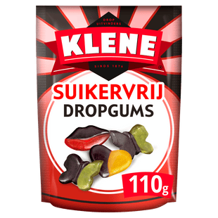Klene Suikervrij dropgums