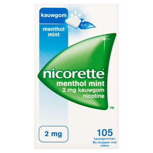 Nicorette Nicorette menthol mint SV gum 2mg