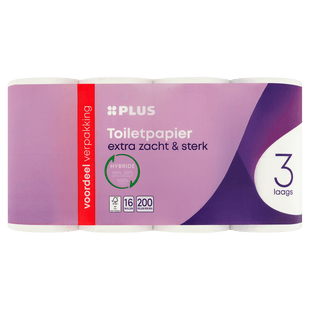 Toiletpapier 3-laags 16 rollen