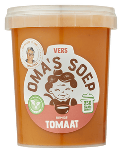Oma's Soep Romige tomatensoep