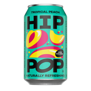 Hip Pop Living soda tropical peach