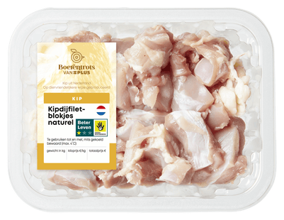 Boerentrots Kipdijfiletblokjes naturel