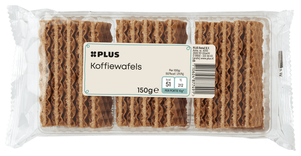 Koffie wafels