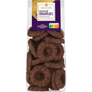 Excellent Gevulde kransjes melkchocolade