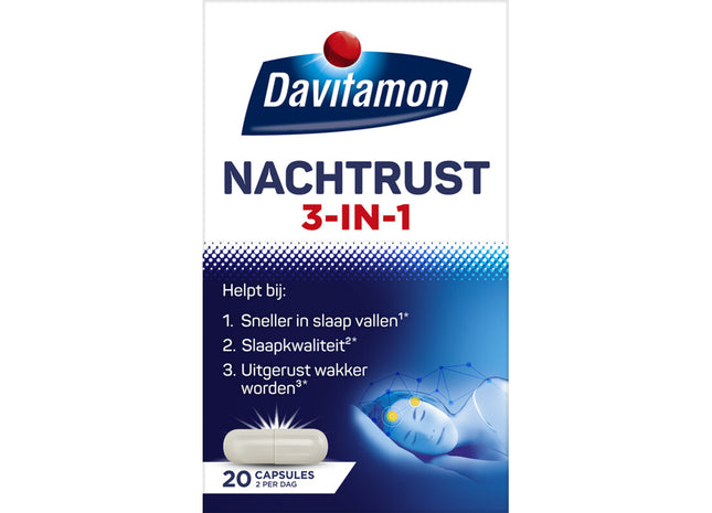 Davitamon Nachtrust 3-in-1 capsules
