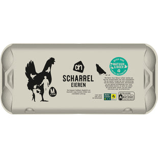 Verse scharreleieren M