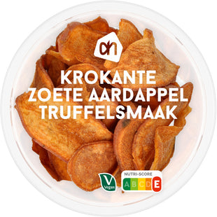 Krokante zoete aardappel truffel