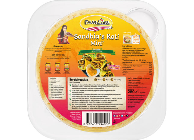 Faja Lobi Sandhia's roti mini