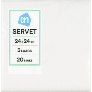 Servetten wit 3-laags