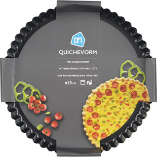 Quichevorm met losse bodem 28 cm