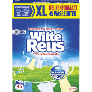 Witte Reus Waspoeder wasmiddel wit