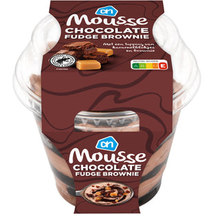 Excellent Mousse chocolate fudge brownie
