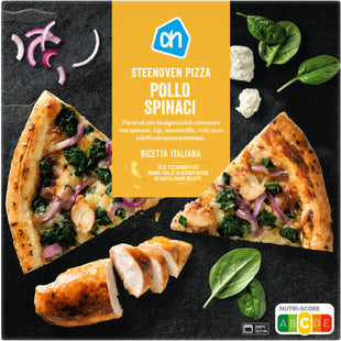 Steenoven pizza creamy chicken